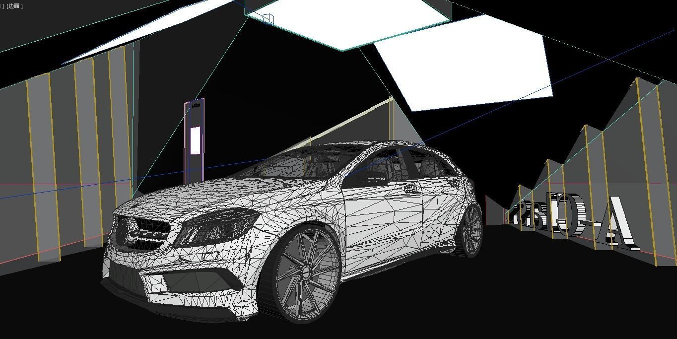 booth exhibition 3D model_7