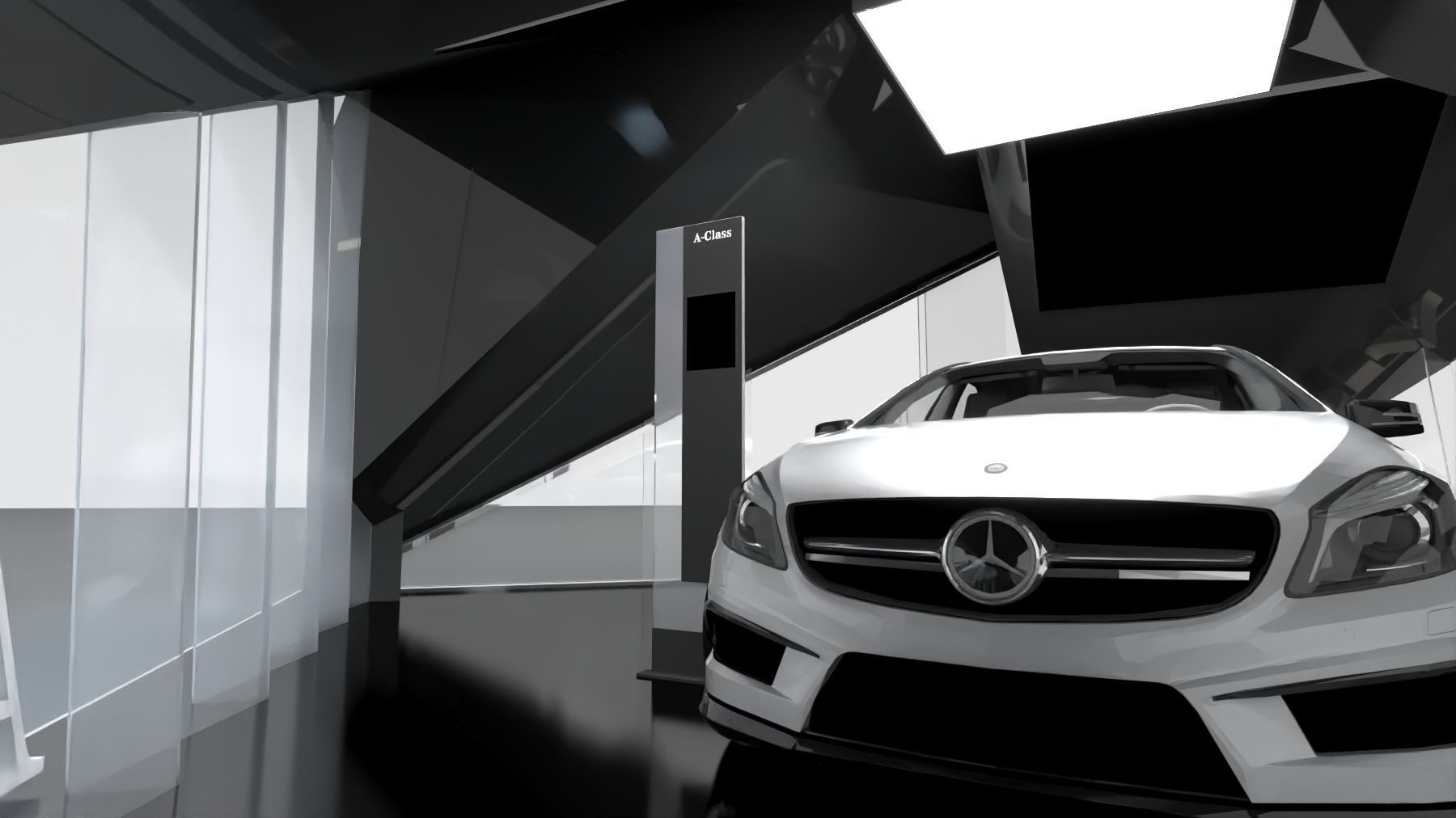 booth exhibition 3D model_3