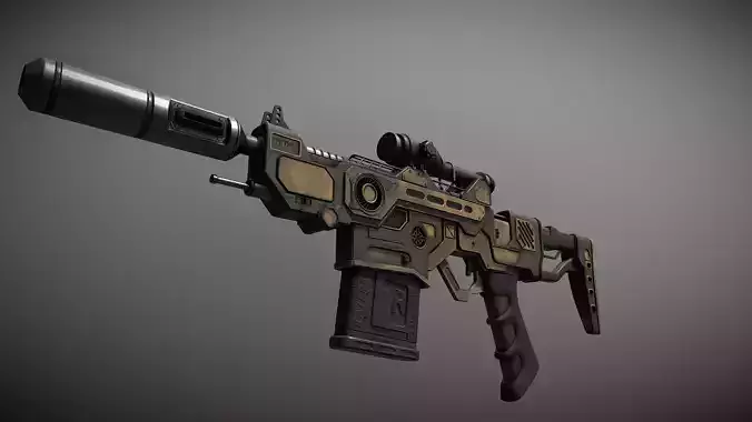 43Assualt-Rifle assault rifle