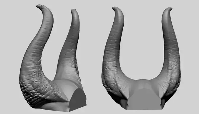 Horn Printable A 3D print model Horn Printable A 3D print model
