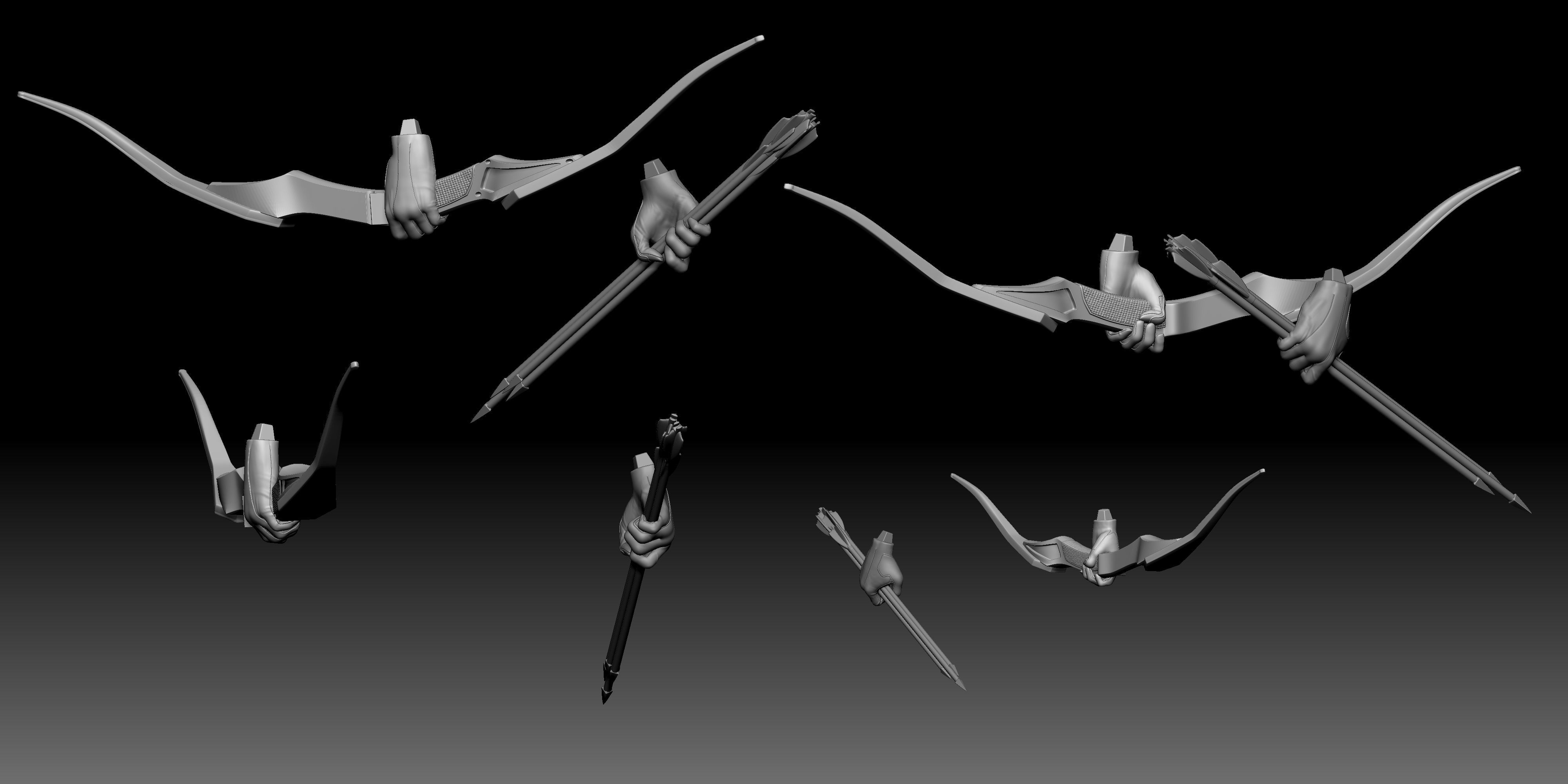 HAWKEYE - KATE BISHOP 3D print model_9