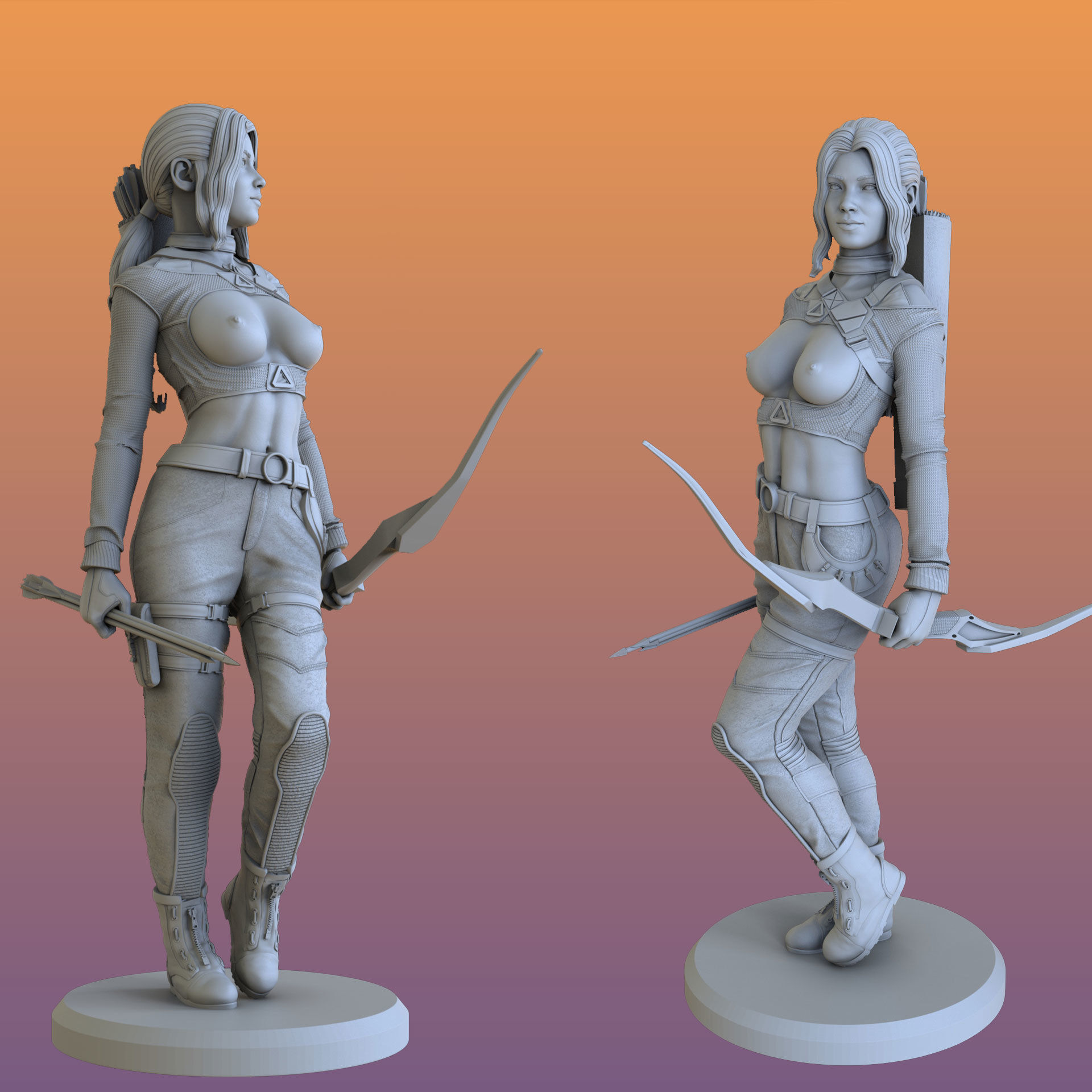 HAWKEYE - KATE BISHOP 3D print model_6