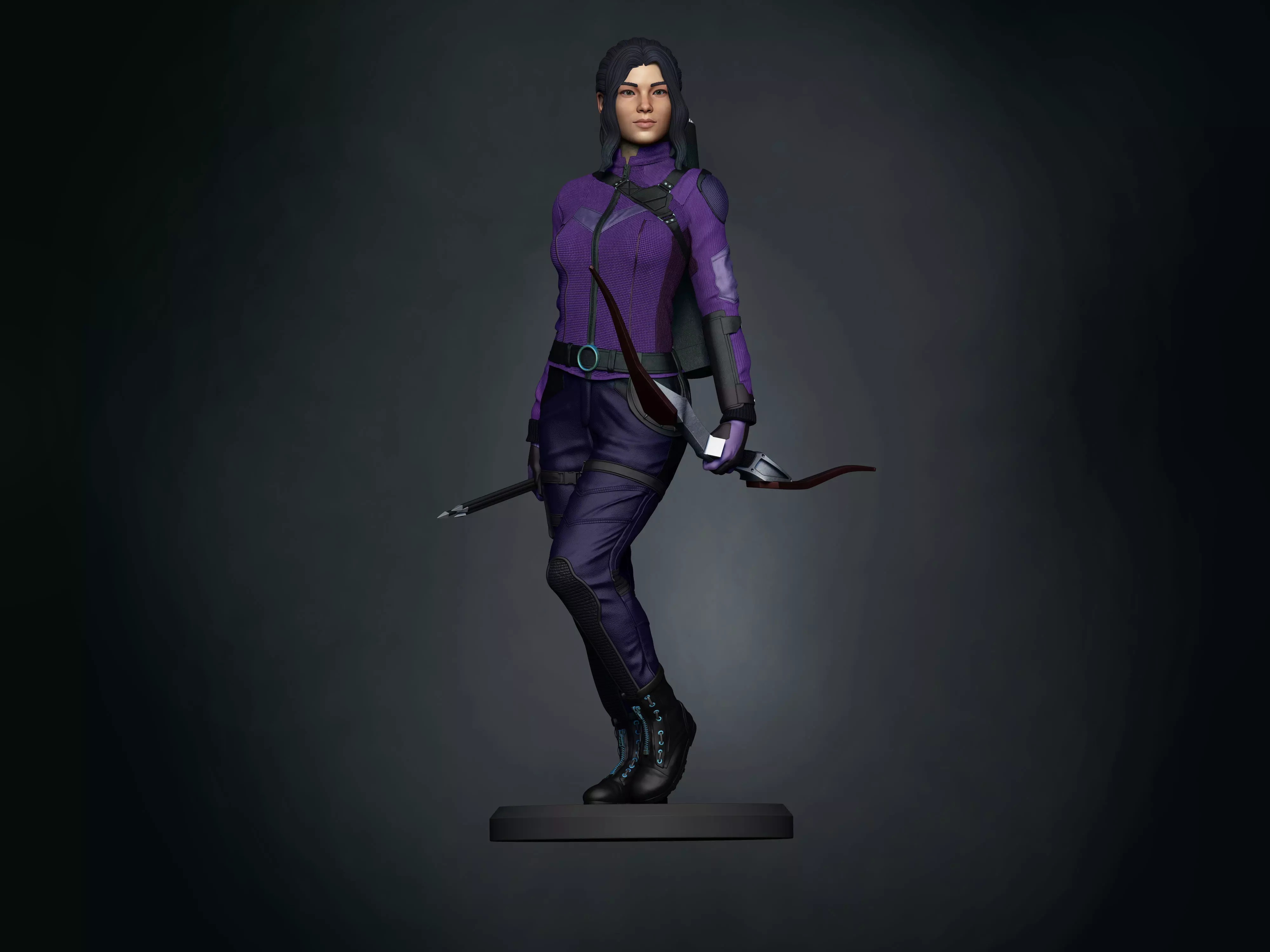 HAWKEYE - KATE BISHOP 3D print model_0