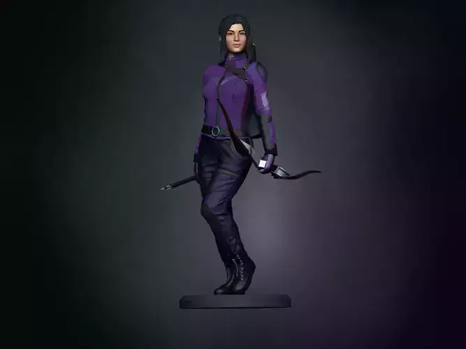 HAWKEYE - KATE BISHOP 3D print model