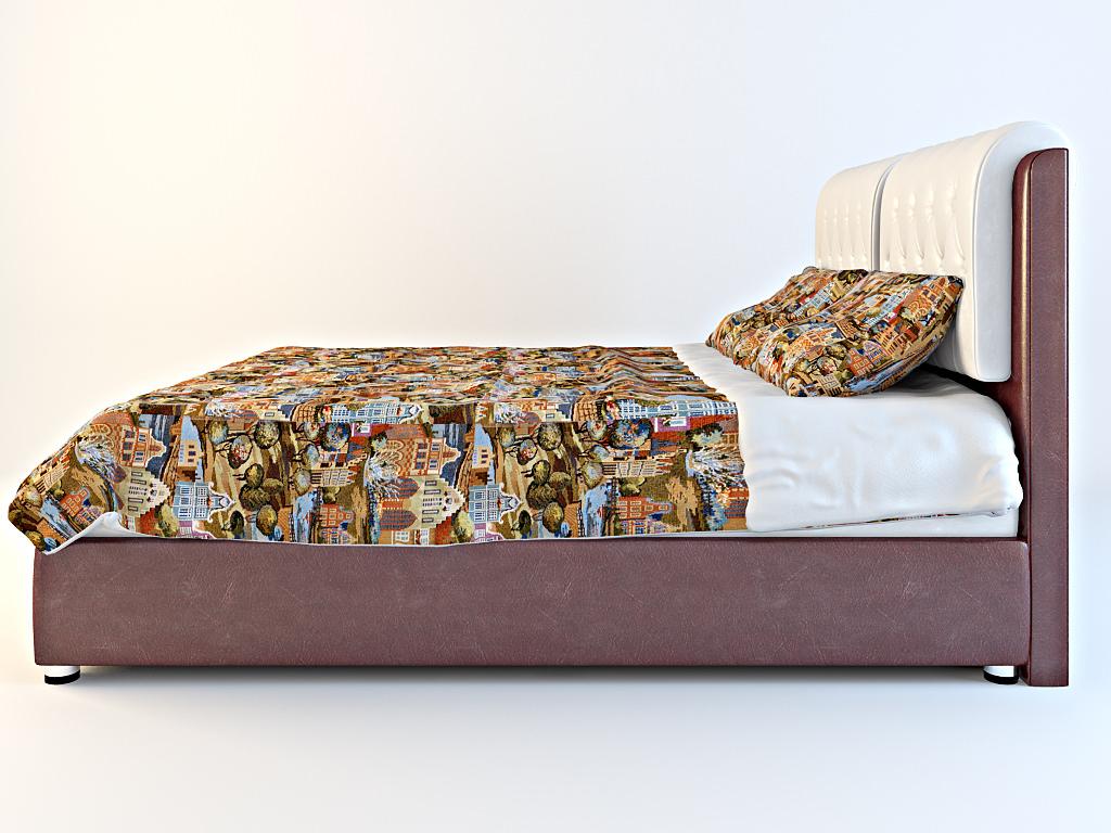 Bed Veda 5 3D model_3