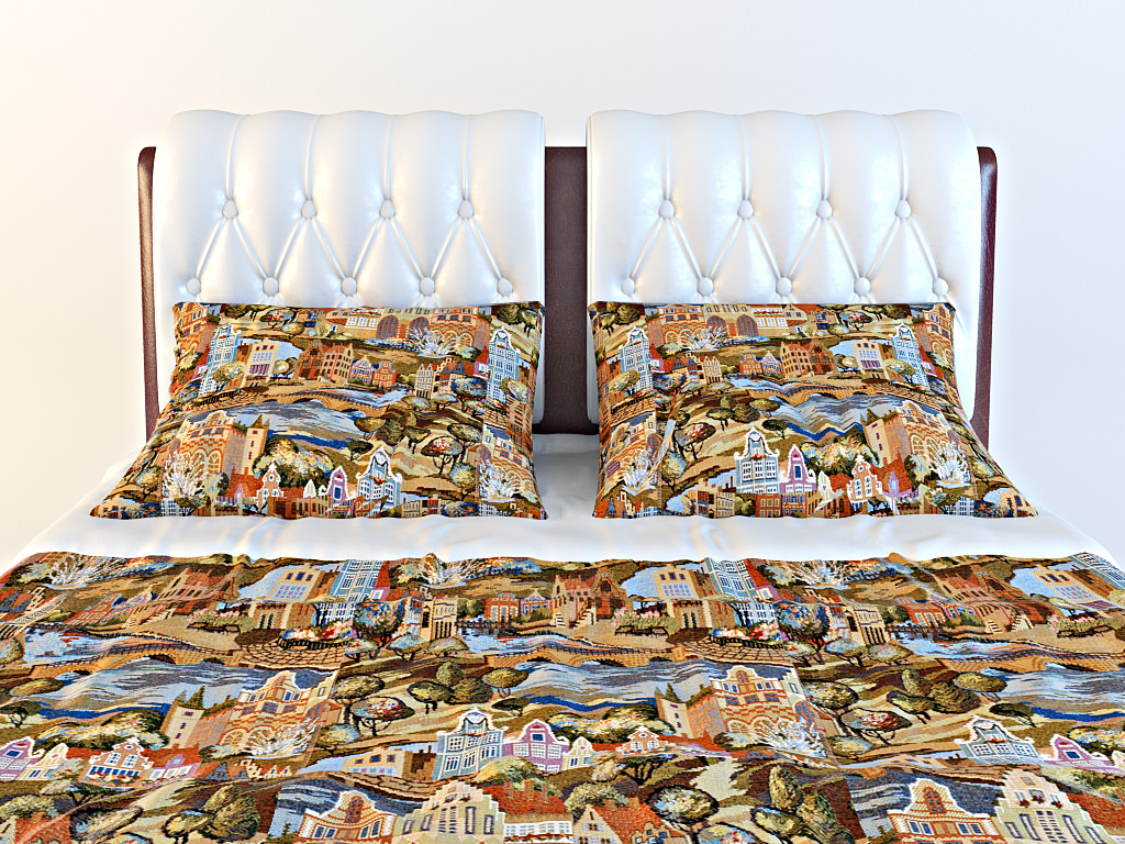 Bed Veda 5 3D model_2