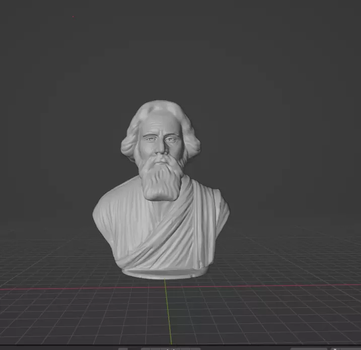 Rabindranath Tagore 3D print model