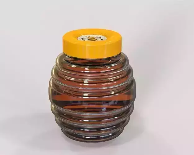 Honey Bottle 200ml Ver-02 3D print model