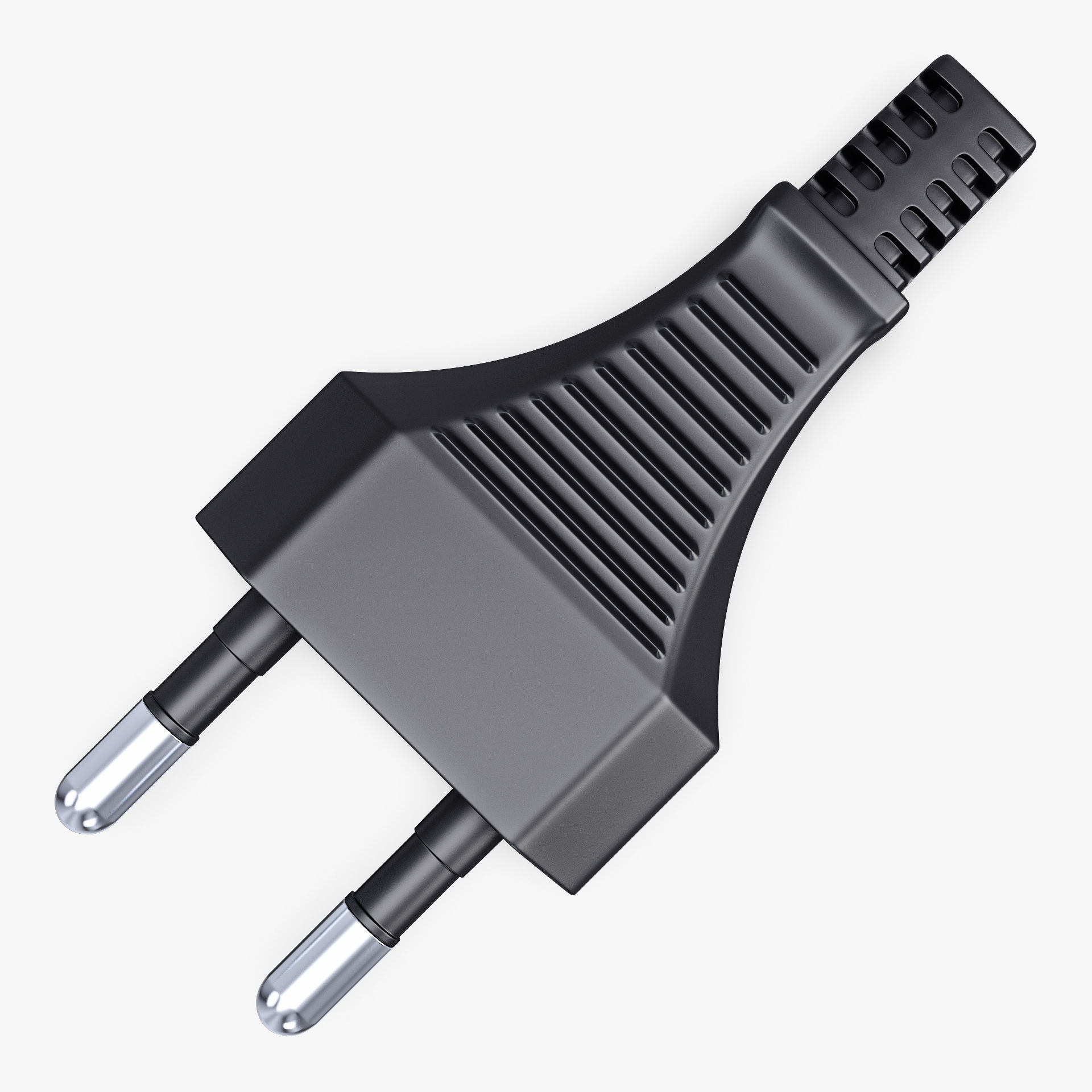 Europlug v 1 EU Plug 3D model_6