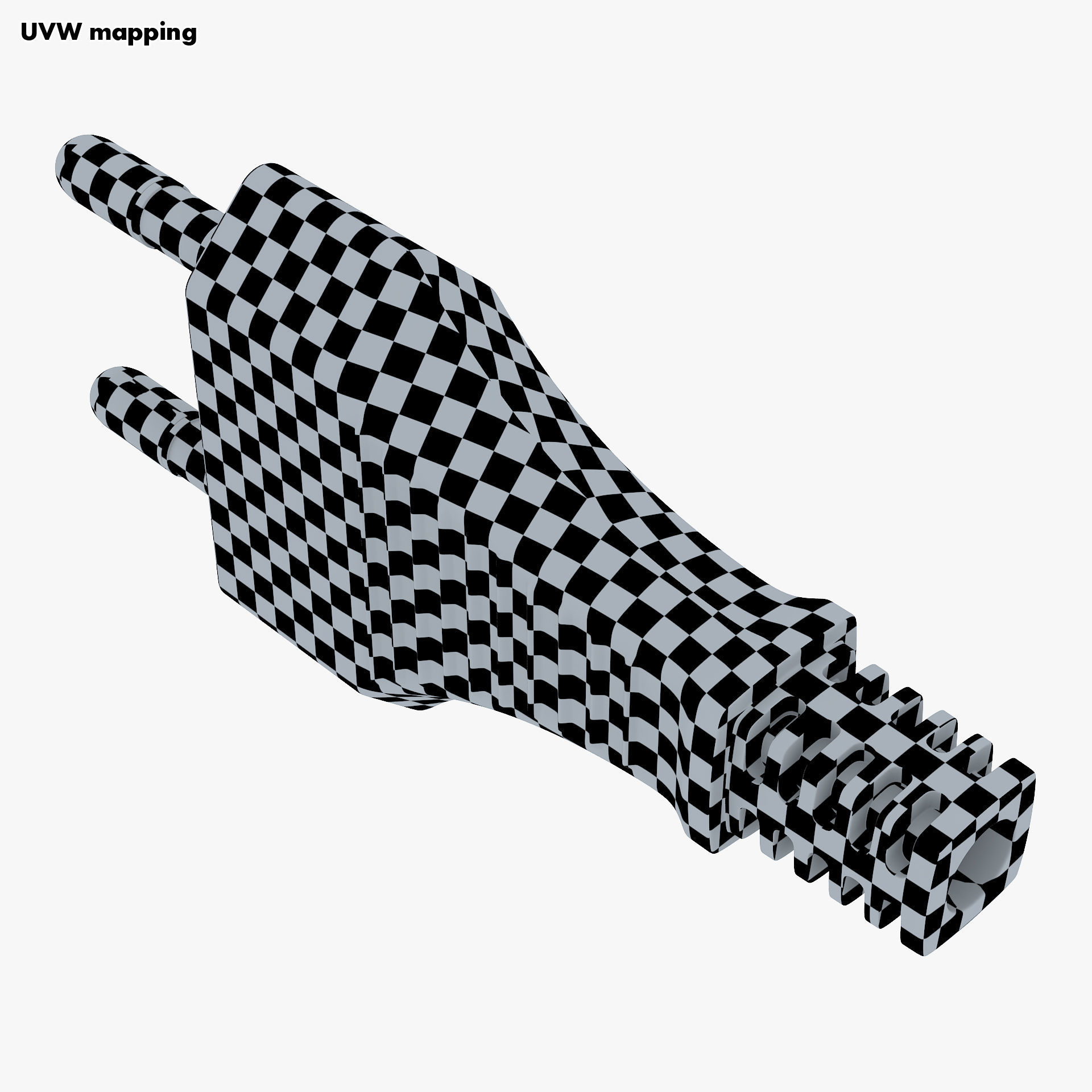 Europlug v 1 EU Plug 3D model_22