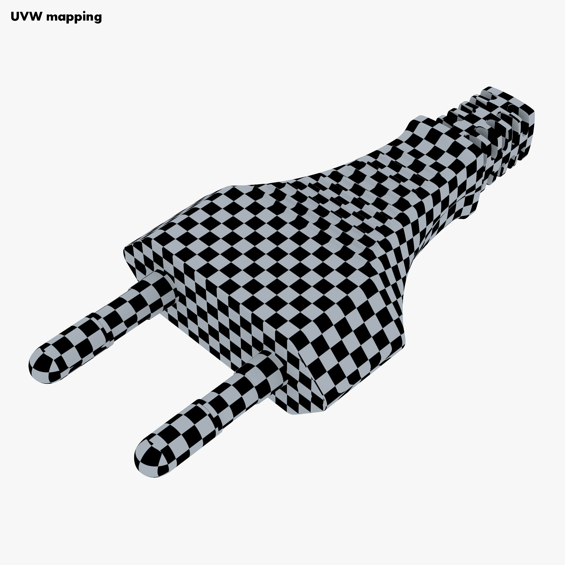 Europlug v 1 EU Plug 3D model_21