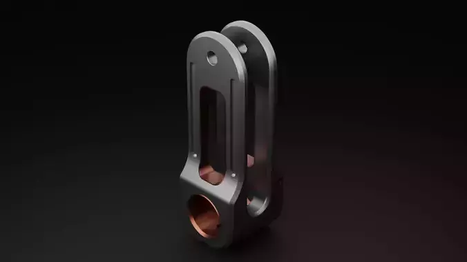 Abstract SciFi Hard Surface 2 3D model