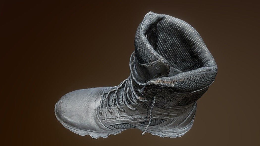 Magnum Elite Spider 8 boot Photogrammetry Free 3D model_3