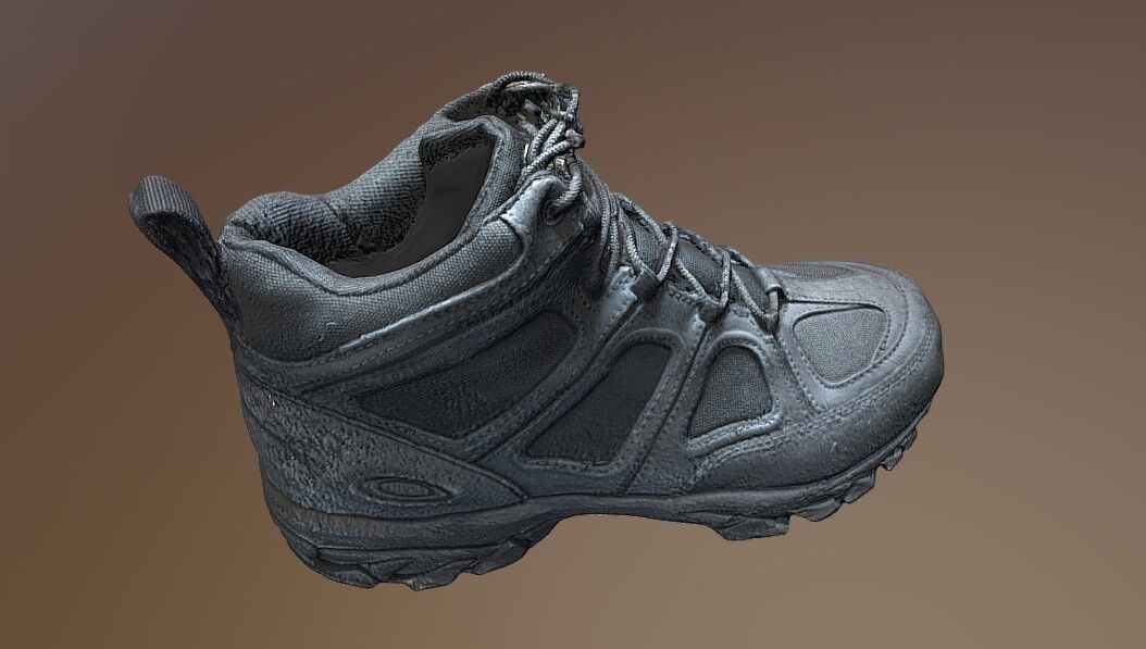 Oakley Sabot Mid Boot Photogrammetry Free 3D model_2