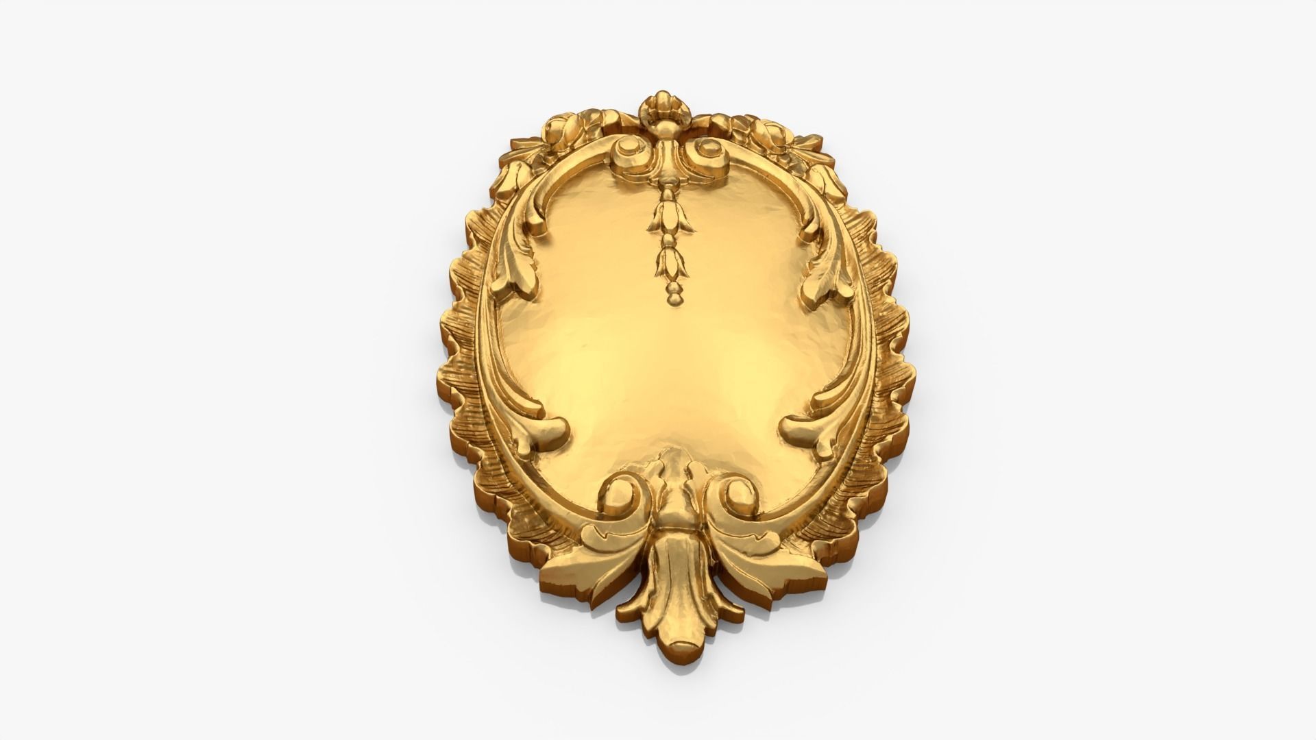 Classic decor ornament 199 3D model_3