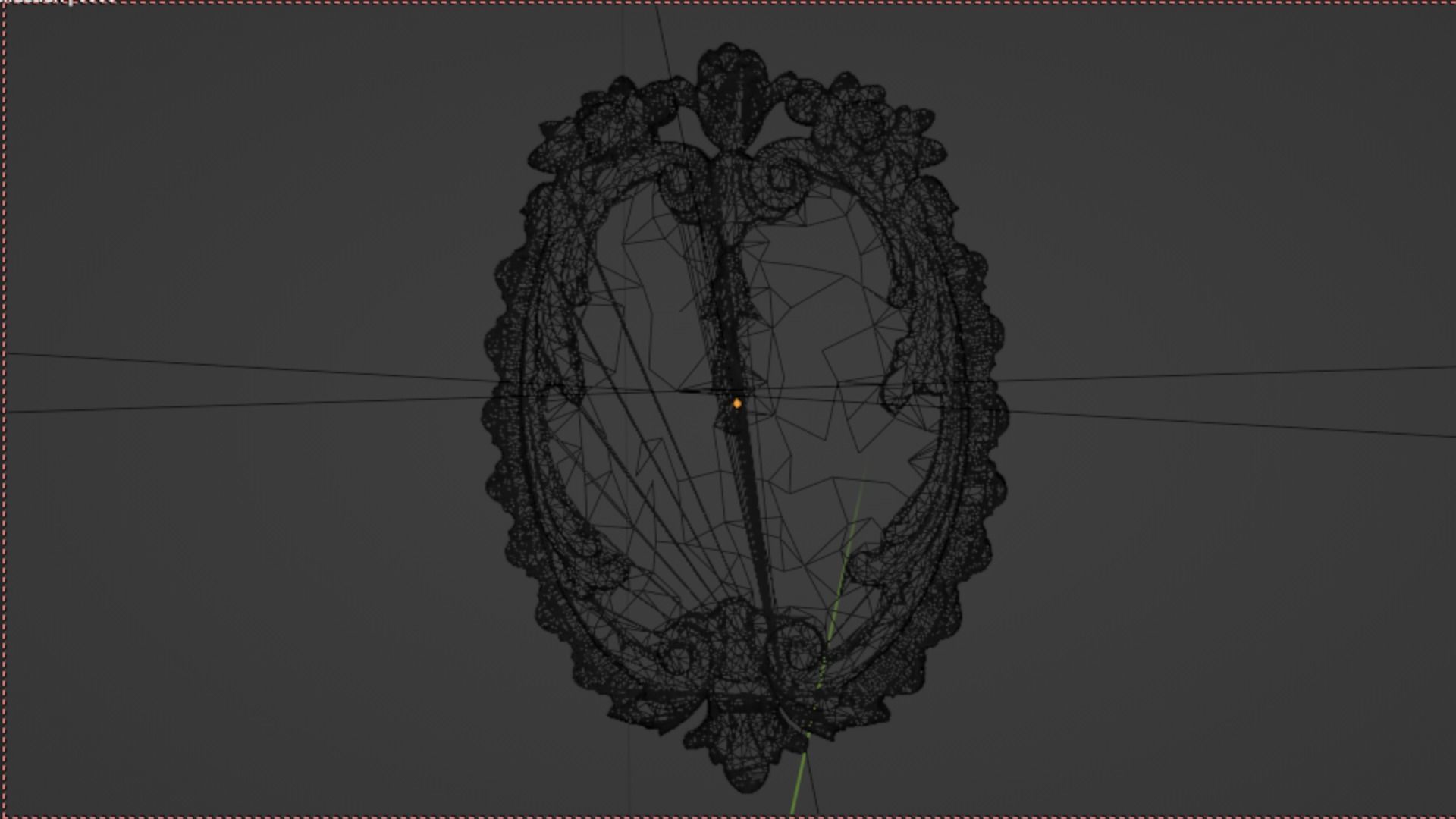 Classic decor ornament 199 3D model_5