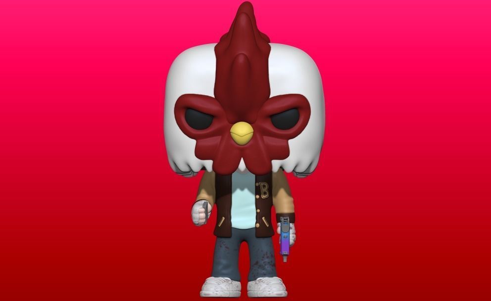 Jacket Funko Pop 3D print model_2