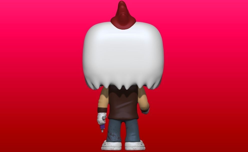 Jacket Funko Pop 3D print model_4