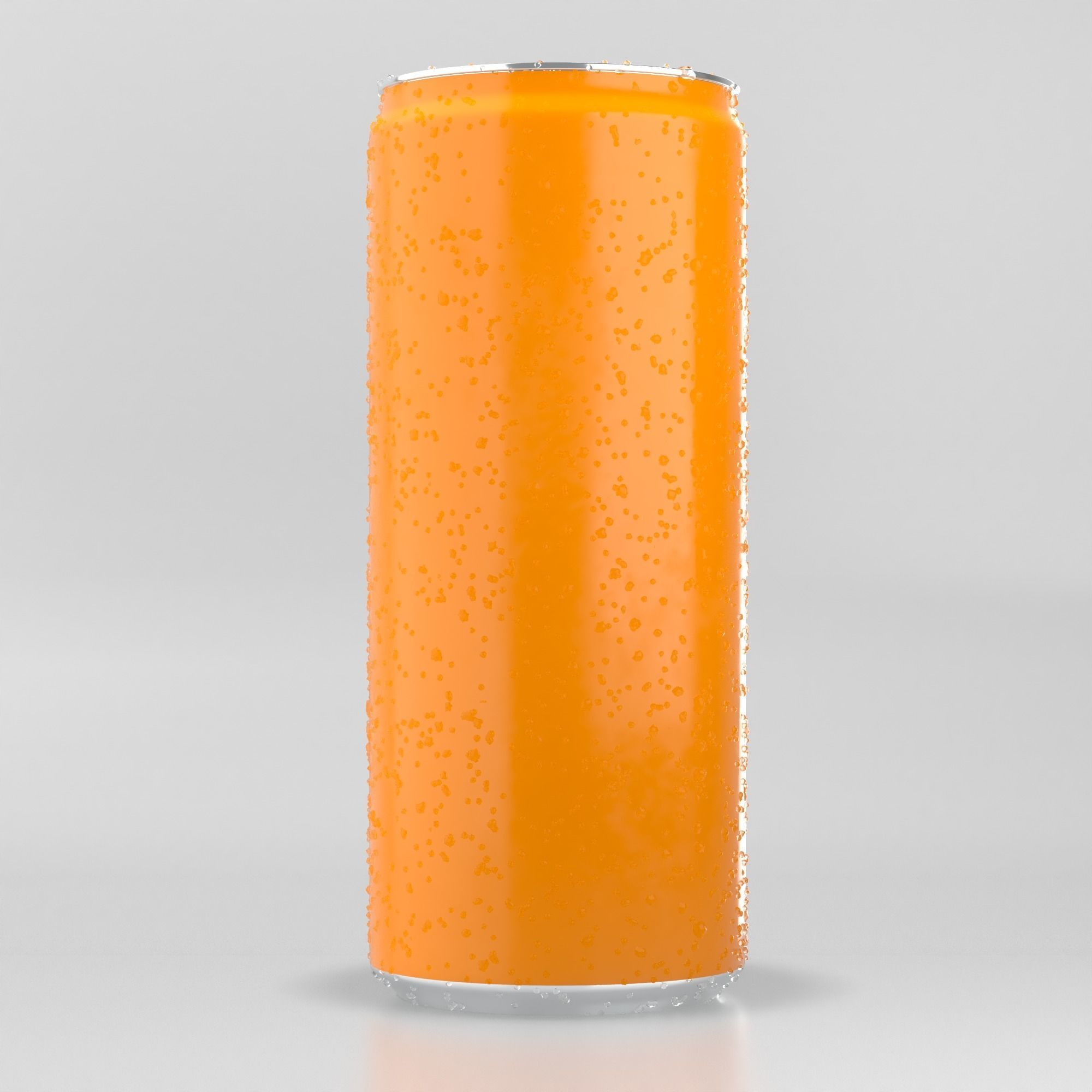 Beverage Can With Water Drops 330ml 33cl 500ml 50cl 3D model Free 3D model_5