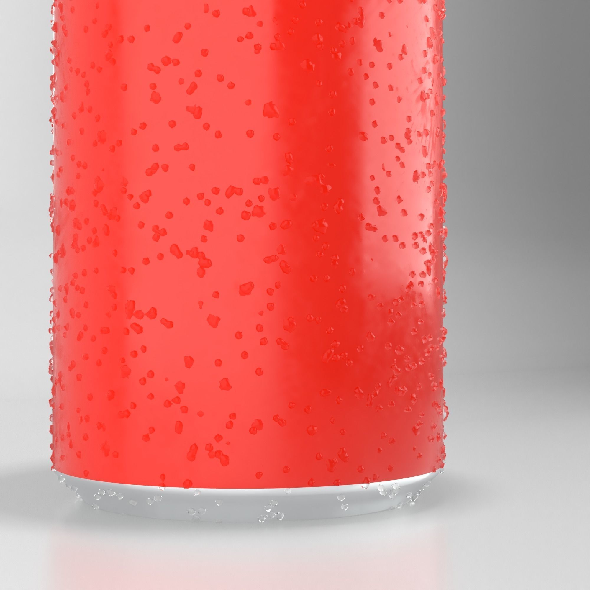 Beverage Can With Water Drops 330ml 33cl 500ml 50cl 3D model Free 3D model_2