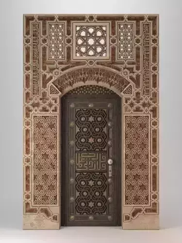 Old Cairo - Fatimid Facade 3D model