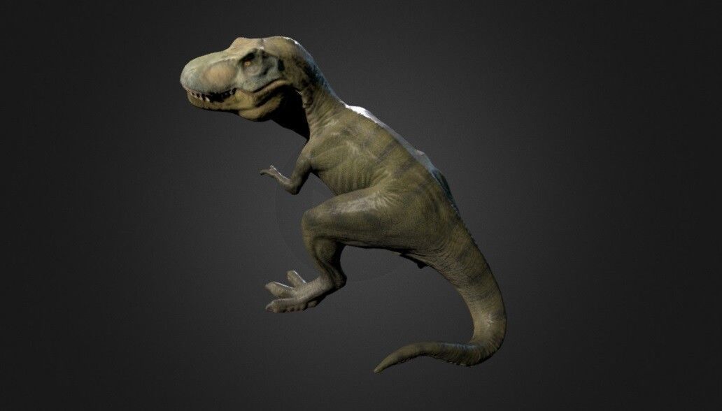T-Rex Photogrammetry Free 3D model_2