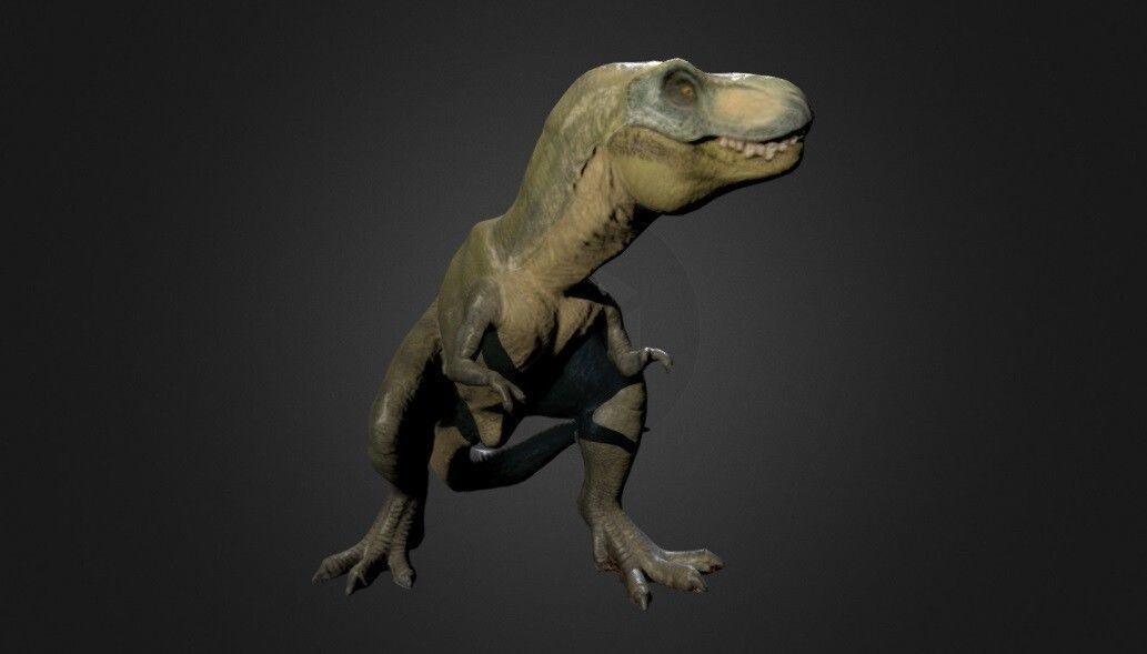 T-Rex Photogrammetry Free 3D model_1