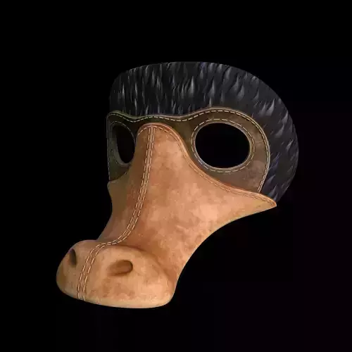 Niffler Mask from Hogwarts Legacy 3D print model