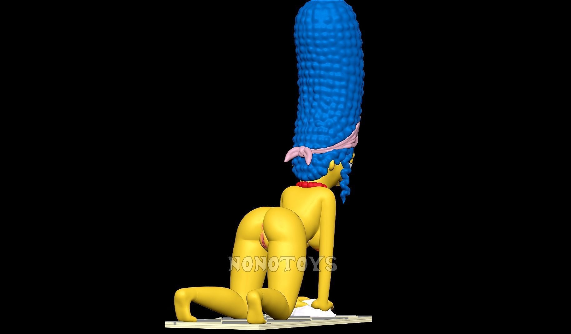 Marge NSFW 3D print model_9