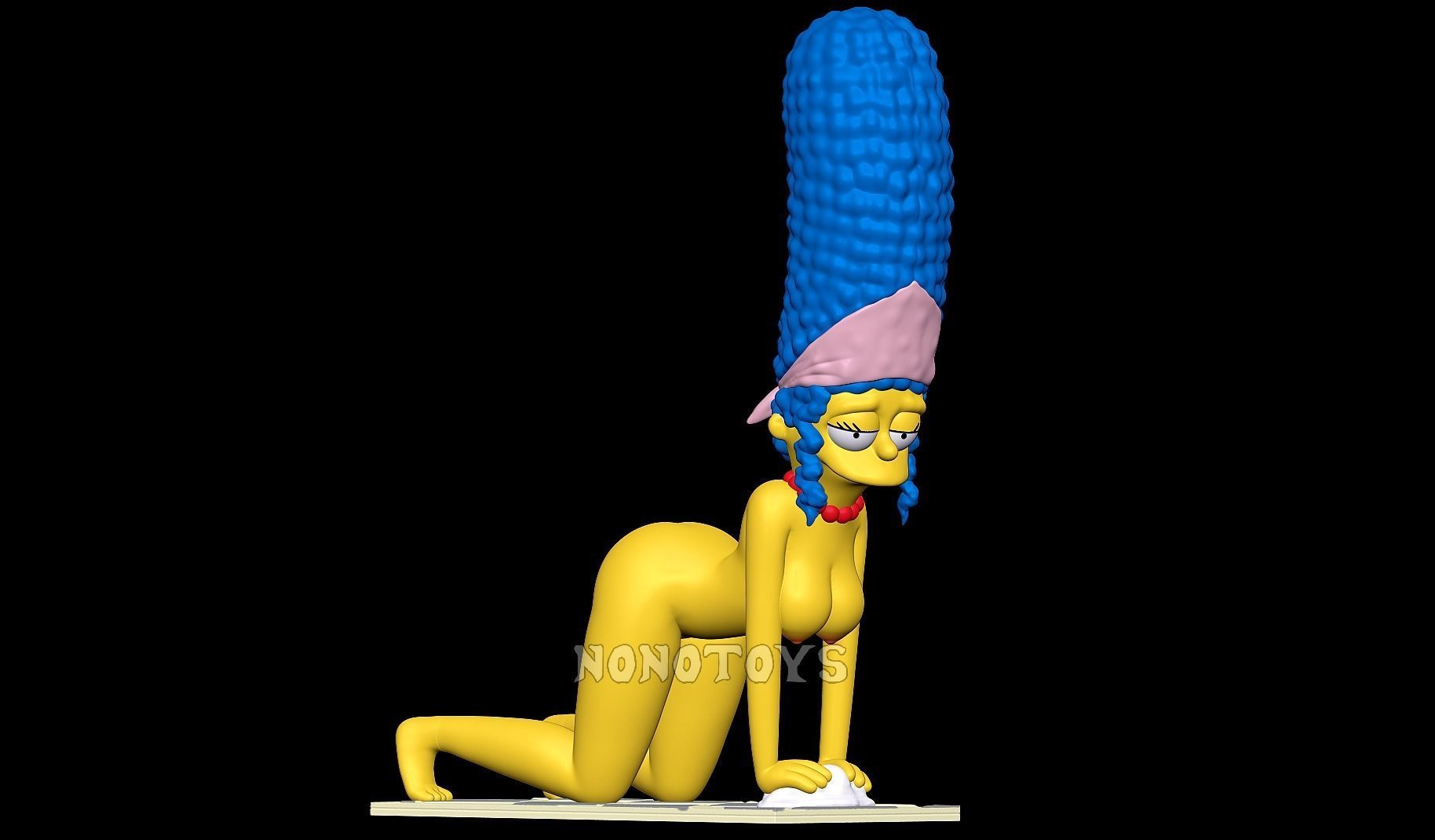 Marge NSFW 3D print model_7