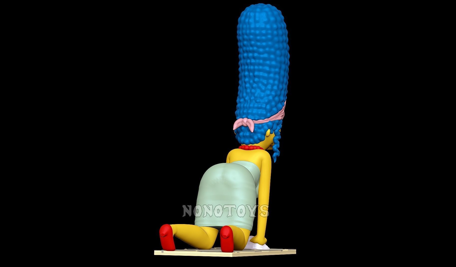 Marge NSFW 3D print model_2