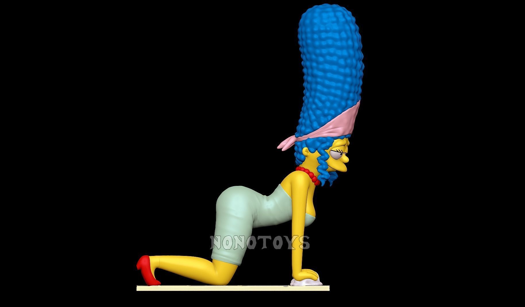 Marge NSFW 3D print model_1