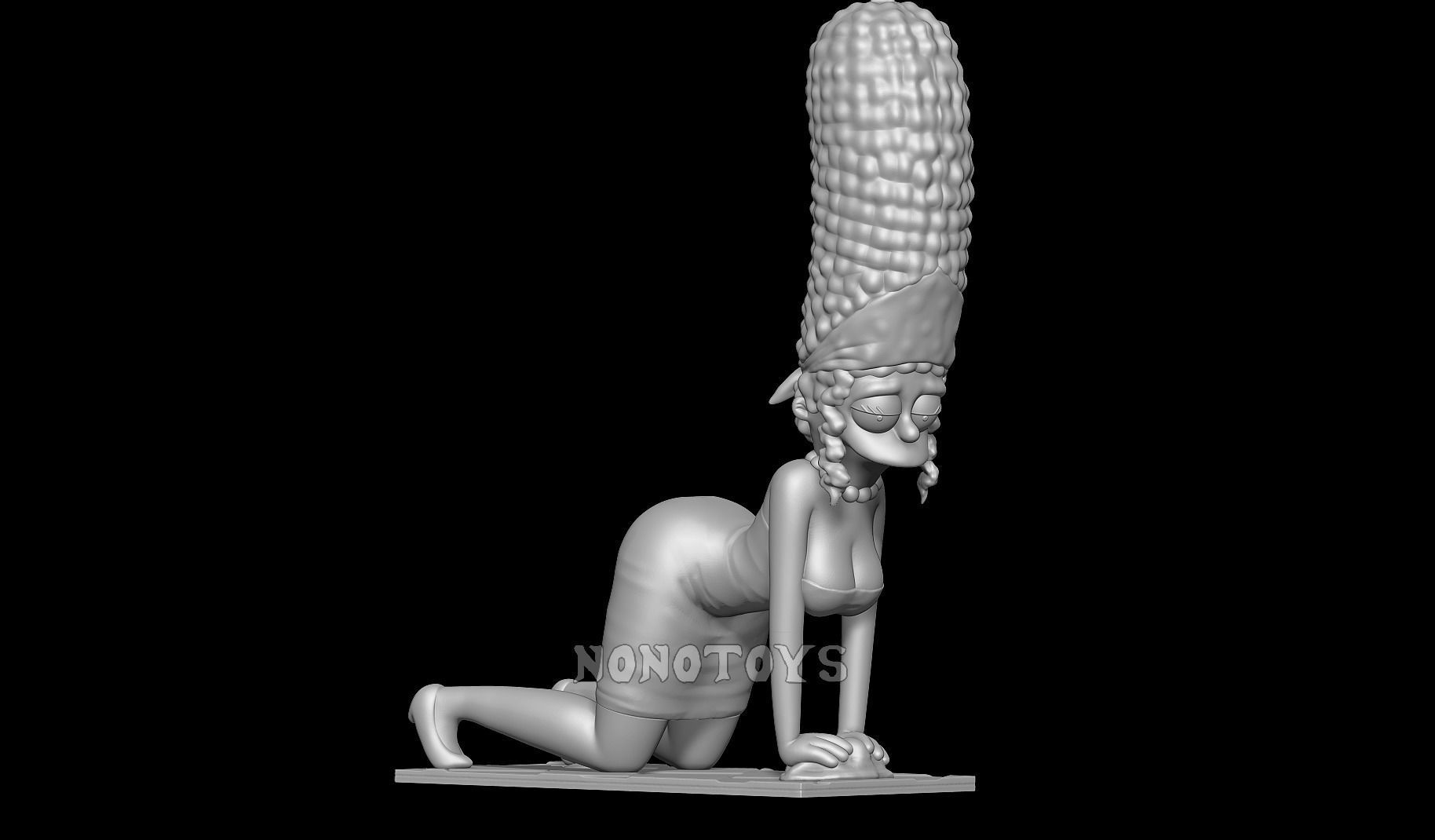 Marge NSFW 3D print model_5