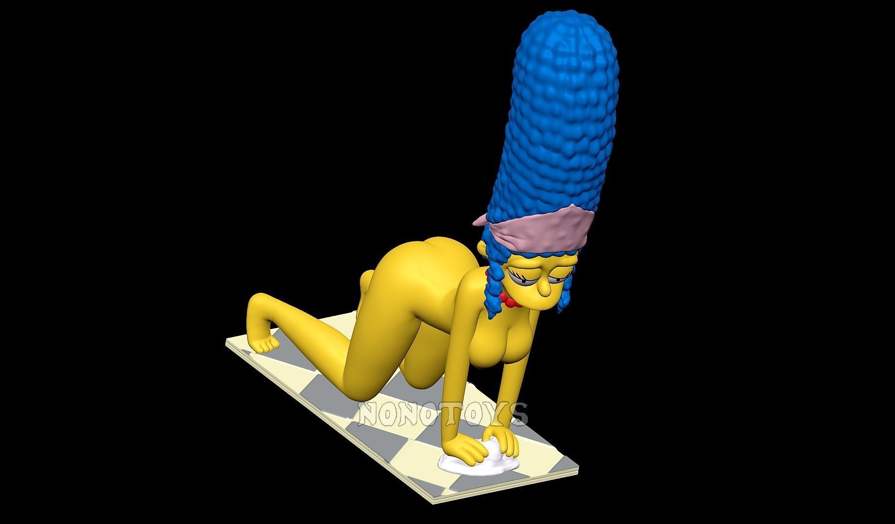 Marge NSFW 3D print model_11