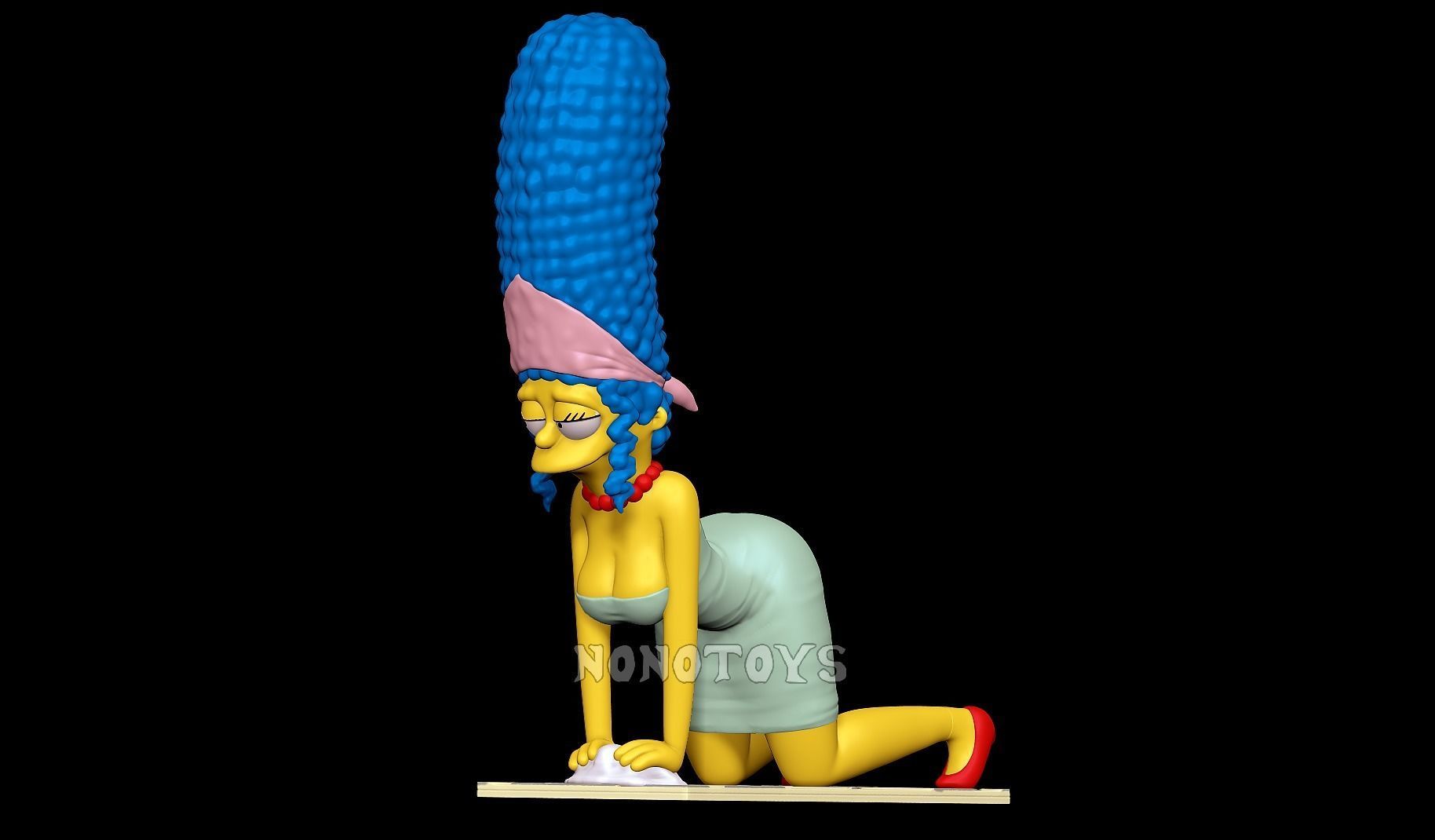 Marge NSFW 3D print model_3