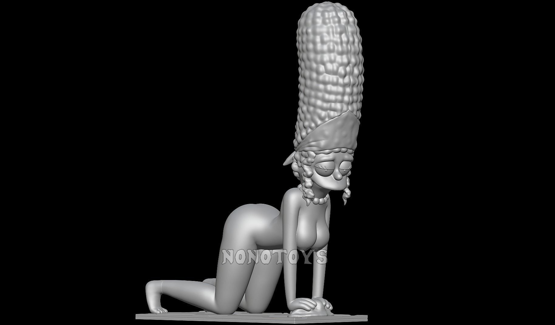 Marge NSFW 3D print model_12