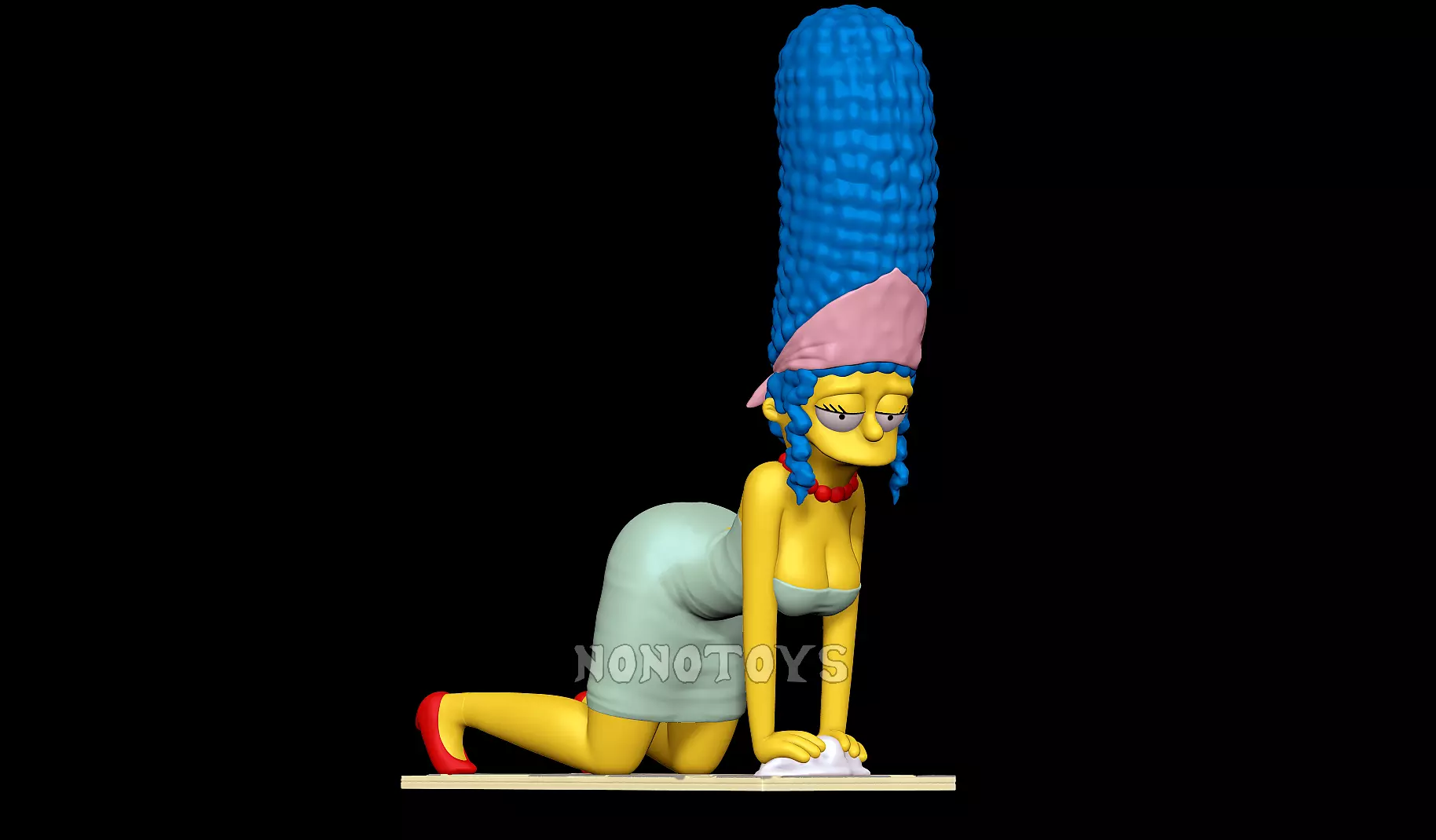 Marge NSFW 3D print model_0