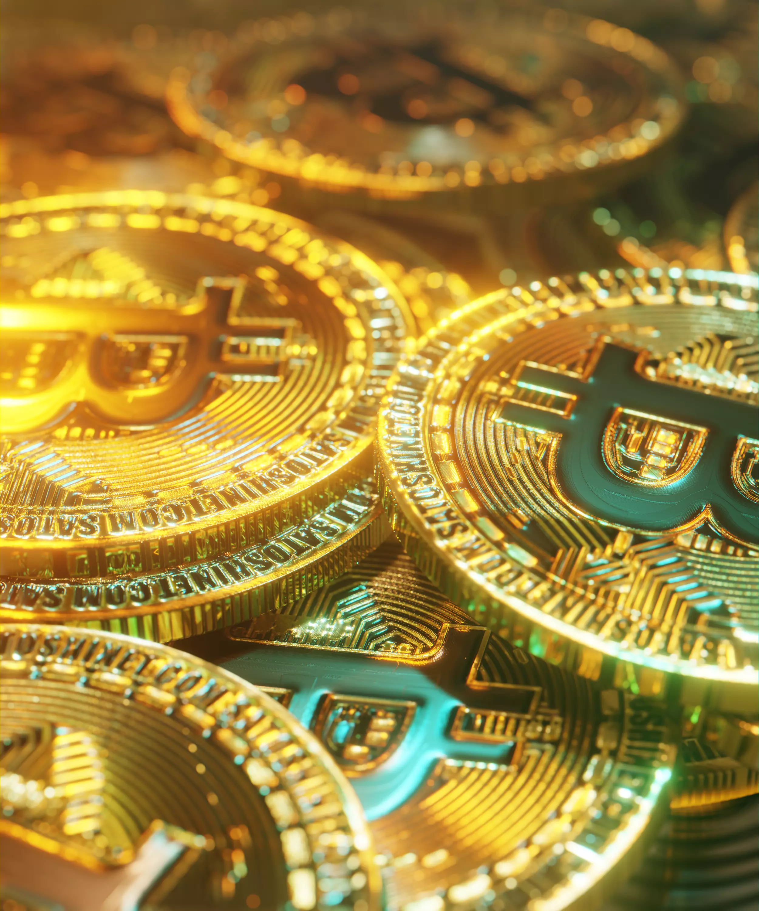 Bitcoin Crypto Coin Free 3D model_0