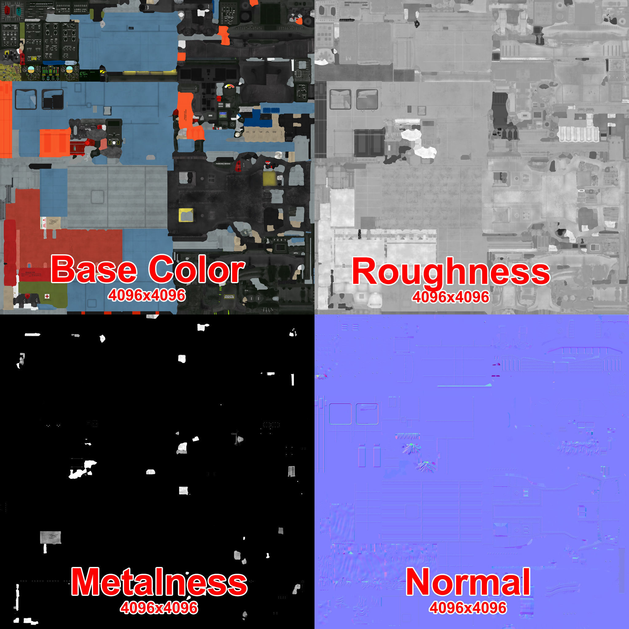 Sikorsky MH-60J Jay Hawk Basic Animation Low-poly 3D model_33