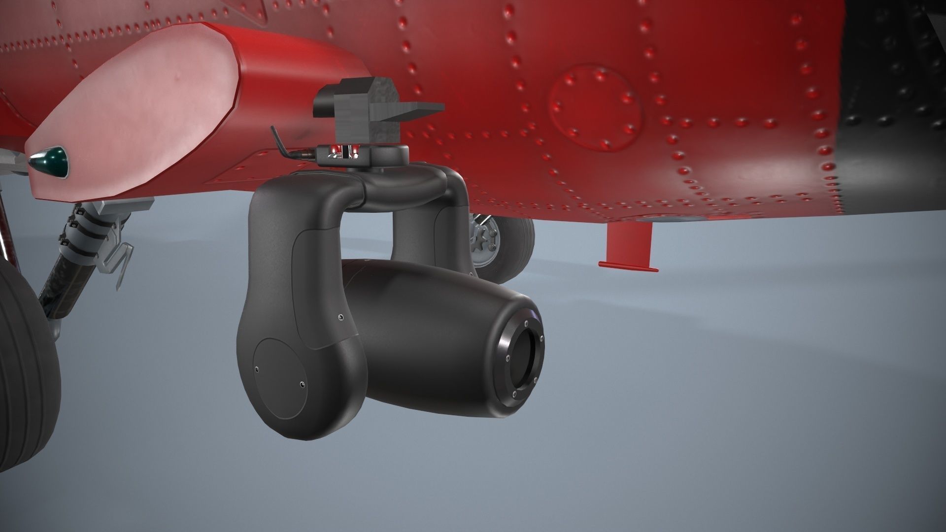 Sikorsky MH-60J Jay Hawk Basic Animation Low-poly 3D model_7