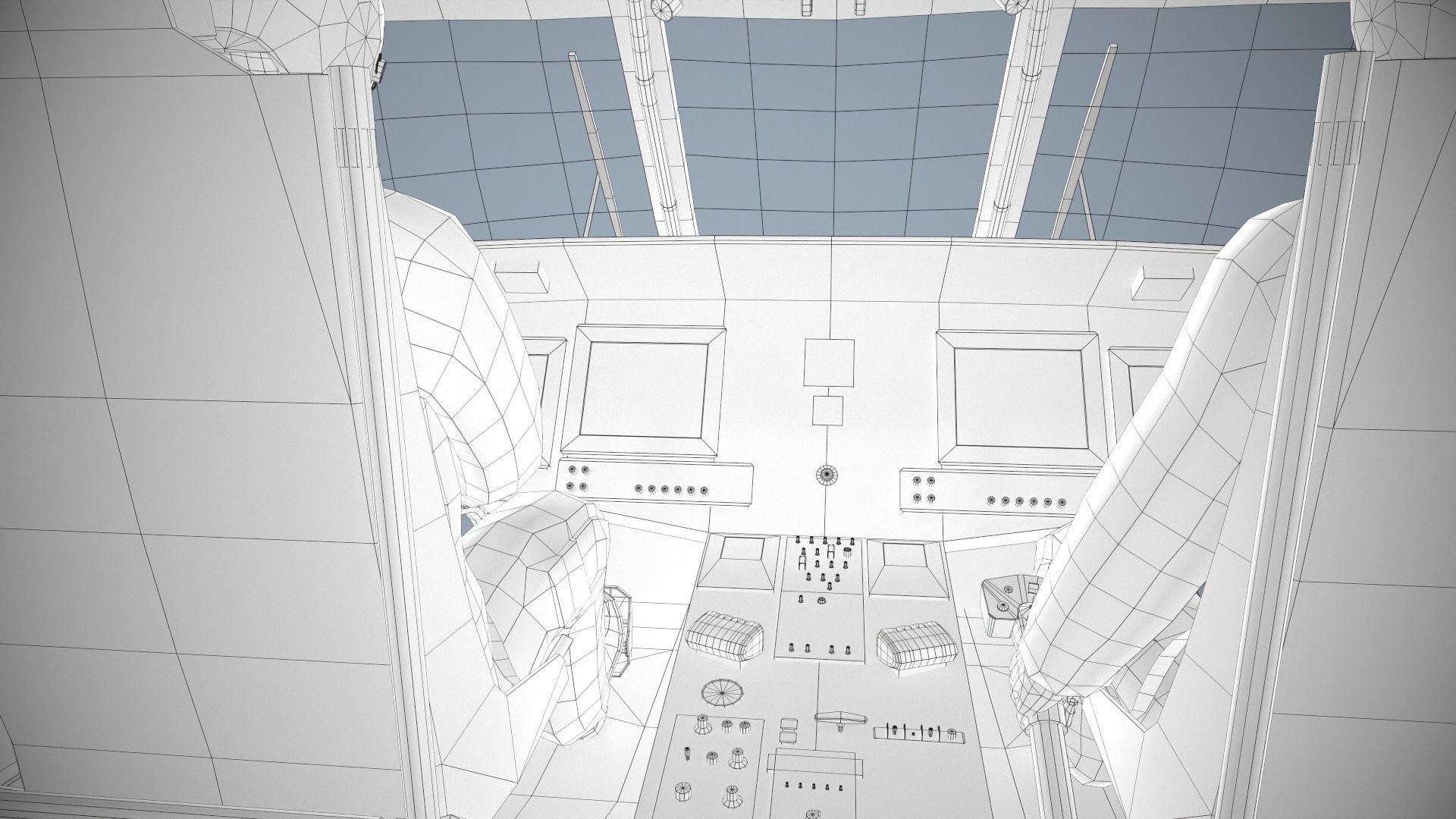 Sikorsky MH-60J Jay Hawk Basic Animation Low-poly 3D model_27