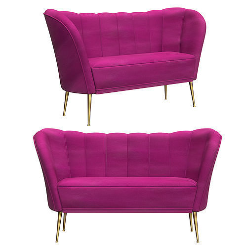 Modern sofa ANDES BRABBU 3D model