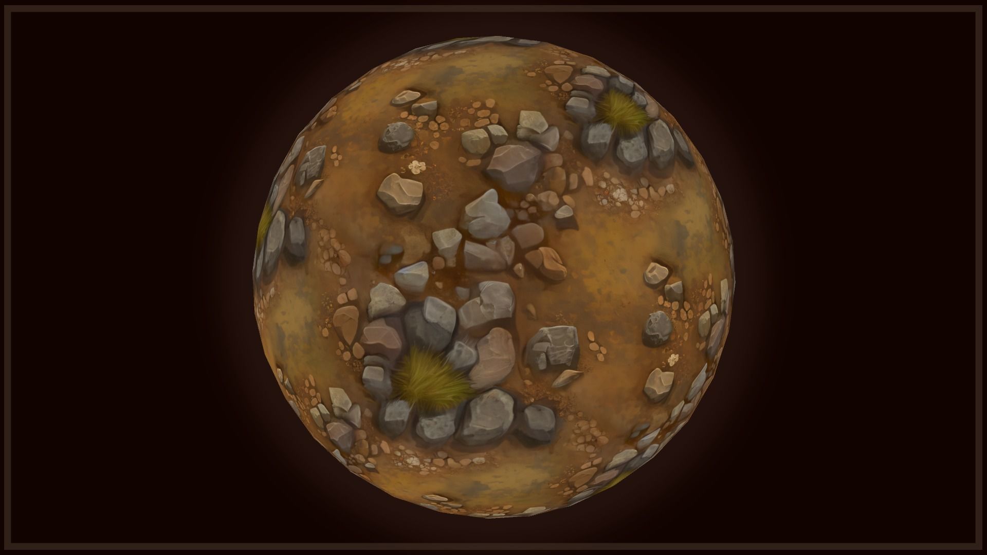 Ground - Earth and Rocks - 20 TEXTURES - Hand-painted -PACK 2--- Texture_19