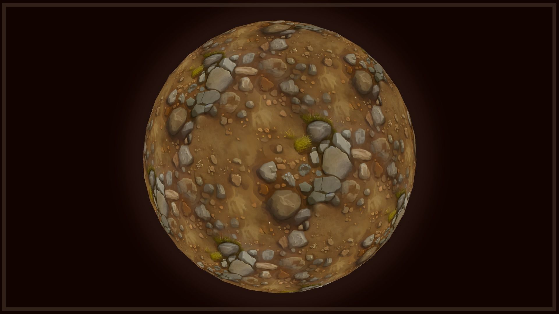 Ground - Earth and Rocks - 20 TEXTURES - Hand-painted -PACK 2--- Texture_6