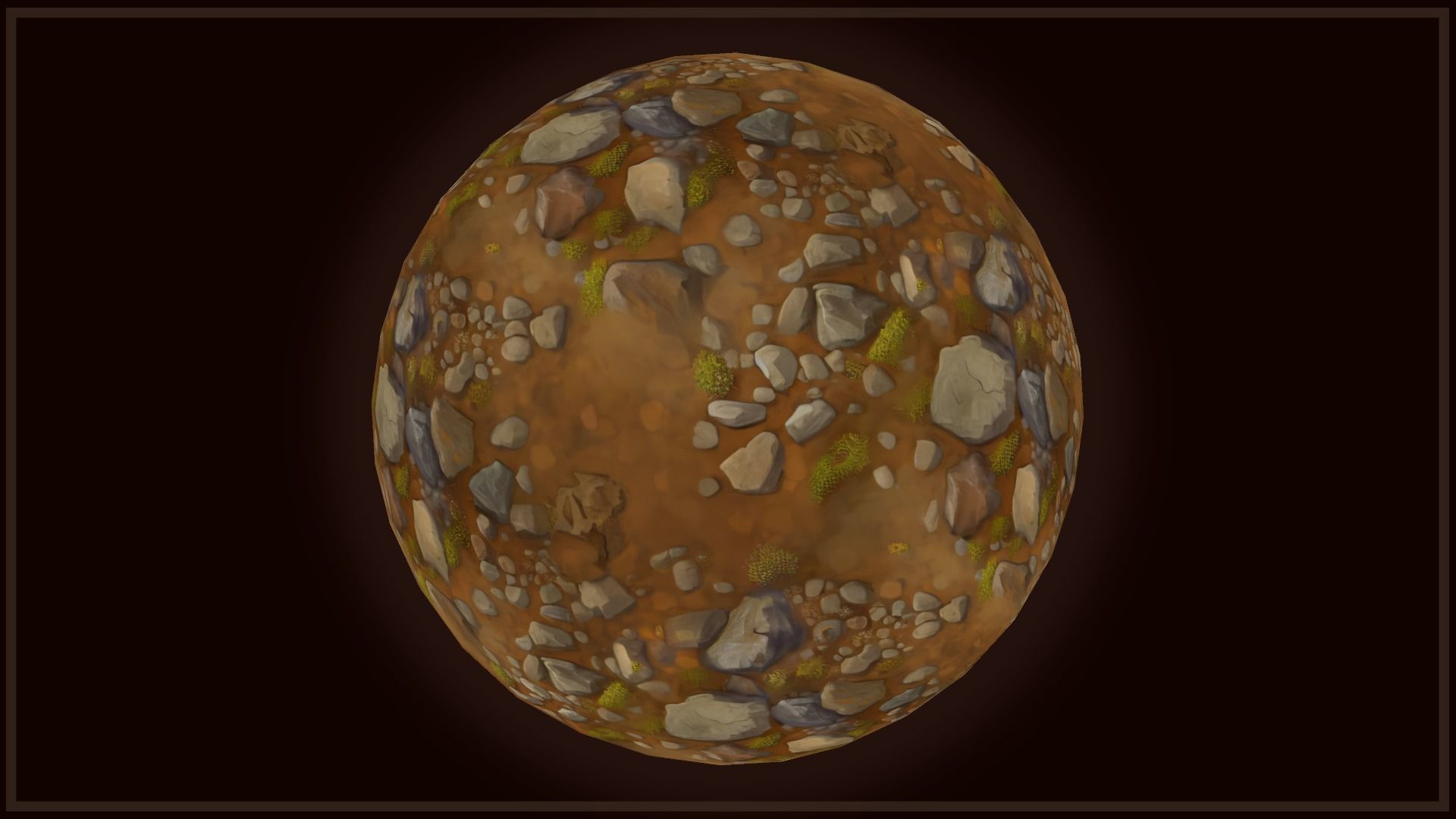 Ground - Earth and Rocks - 20 TEXTURES - Hand-painted -PACK 2--- Texture_18