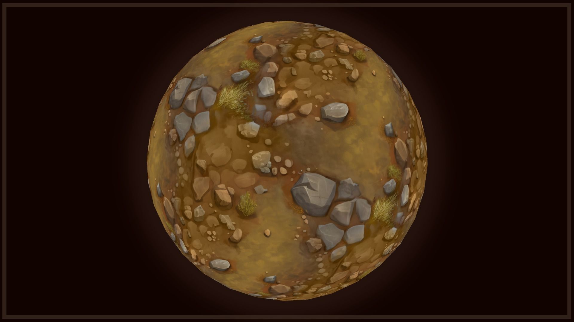 Ground - Earth and Rocks - 20 TEXTURES - Hand-painted -PACK 2--- Texture_10