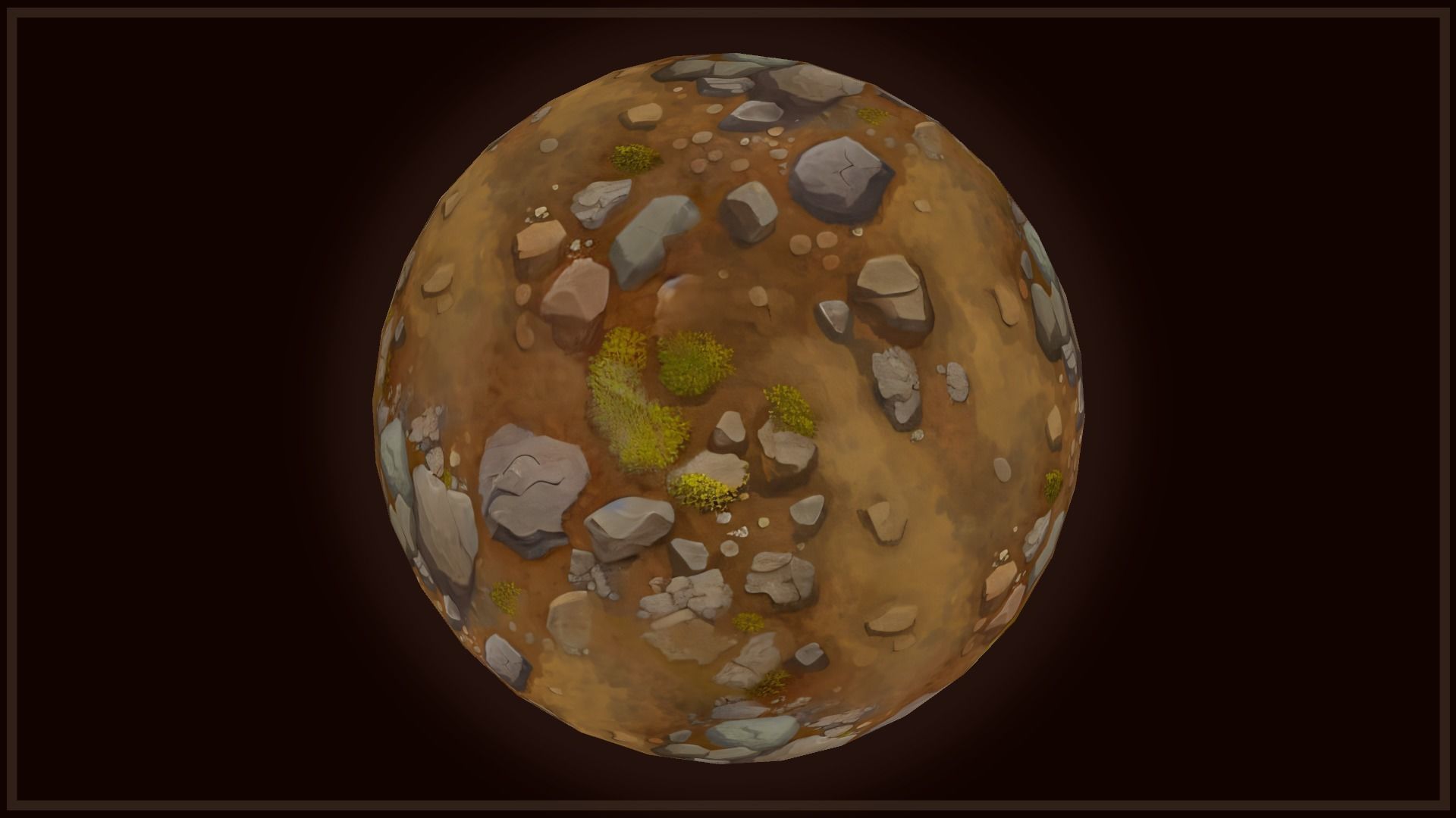 Ground - Earth and Rocks - 20 TEXTURES - Hand-painted -PACK 2--- Texture_8