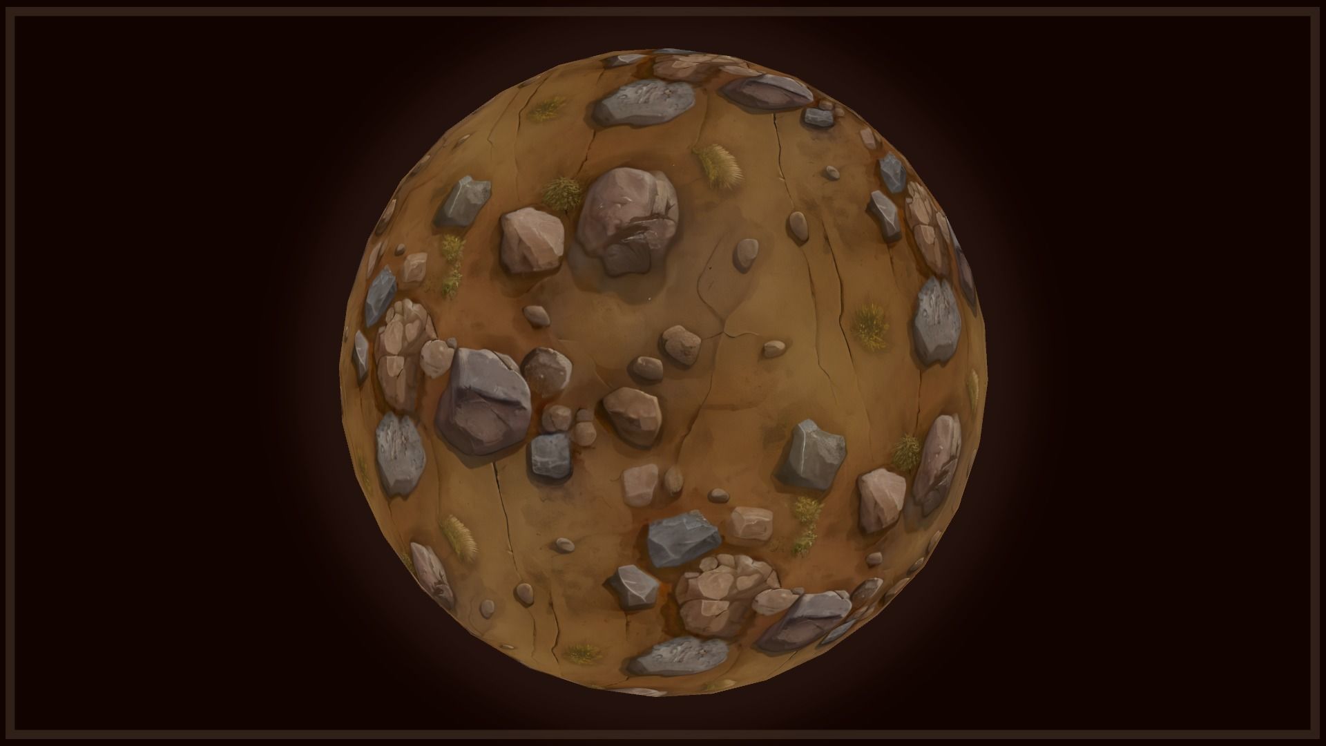 Ground - Earth and Rocks - 20 TEXTURES - Hand-painted -PACK 2--- Texture_1