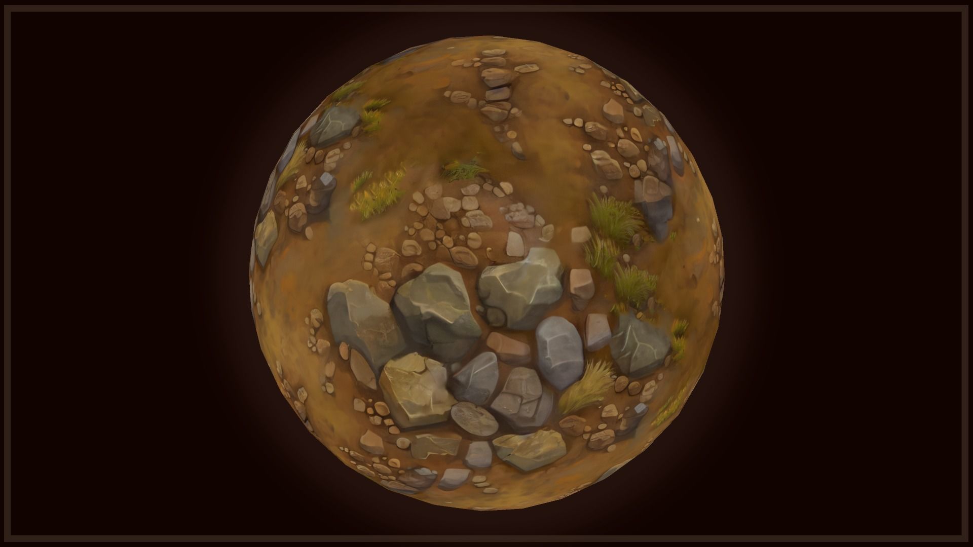 Ground - Earth and Rocks - 20 TEXTURES - Hand-painted -PACK 2--- Texture_17