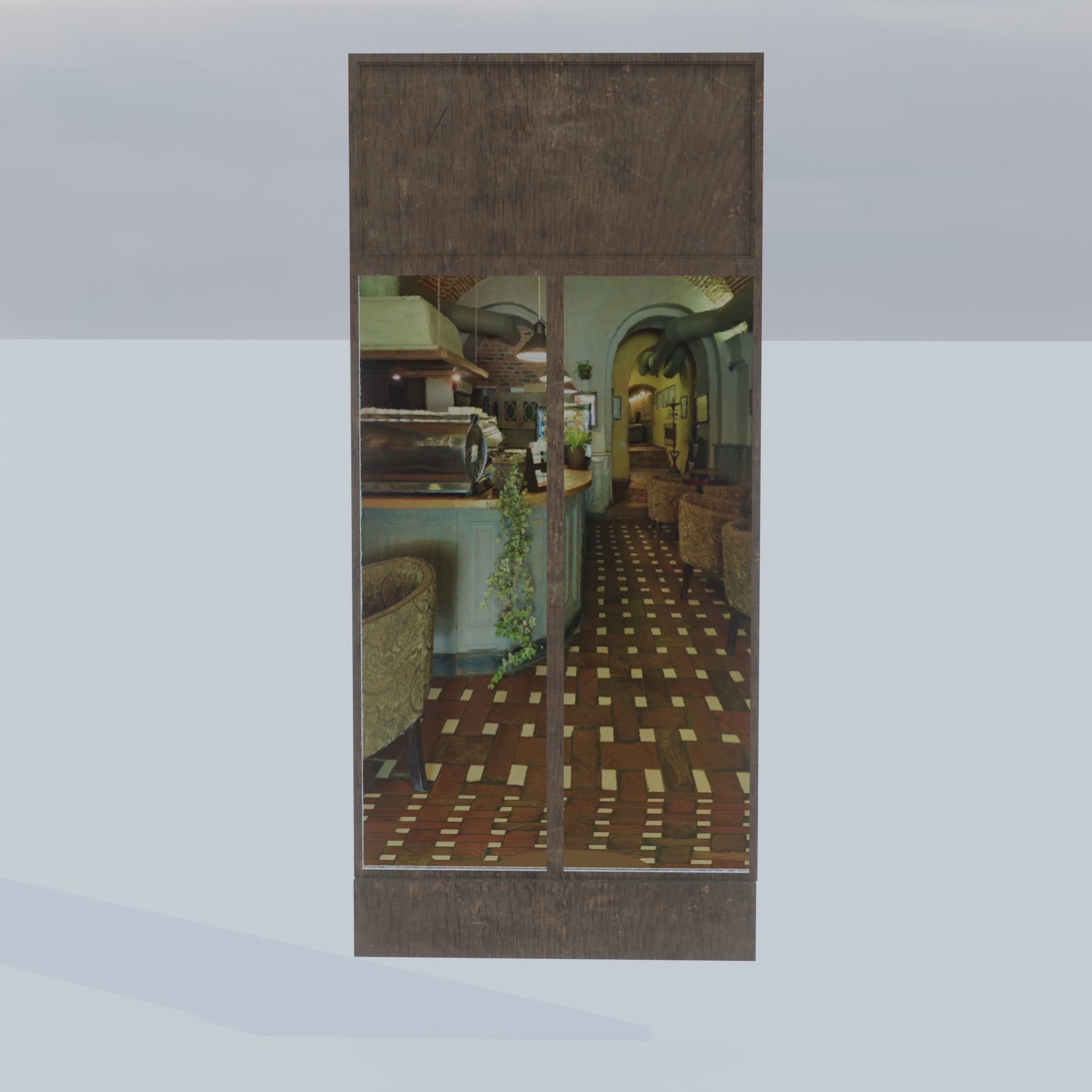 Building modular european old id 0 Low-poly 3D model_20